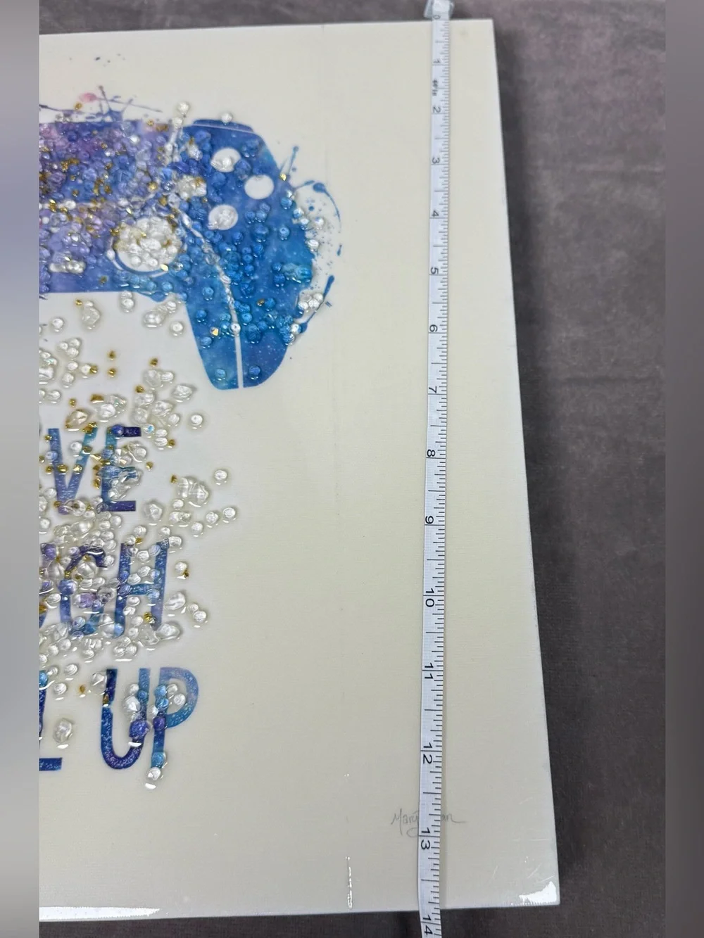 Live Laugh Level Up / Eat Play Sleep Wall Art Set of 2 Multicolor gamer’s